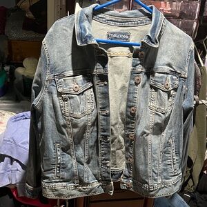 Maurices Light Blue Denim Jacket